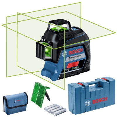 BOSCH 0601063Y00 Laser krzyżowy GLL 3-80 G + akcesoria