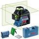 BOSCH 0601063Y00 Laser krzyżowy GLL 3-80 G + akcesoria