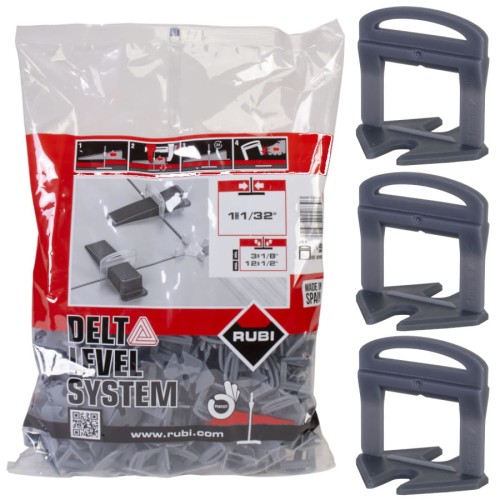 RUBI 02839 Pasek 1mm Delta Level System 400 szt.