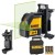 DEWALT DW088CG Laser krzyżowy zielona wiązka + akcesoria