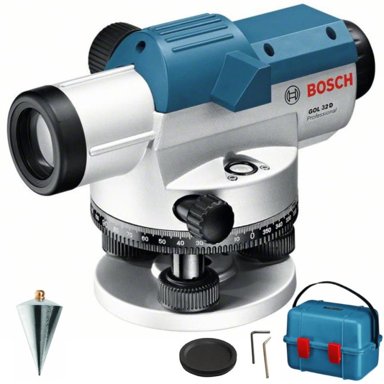 BOSCH GOL 32 D Niwelator optyczny professional 120m