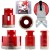 RUBI Zestaw otwornic diamentowych dry gres 4szt 28-68mm