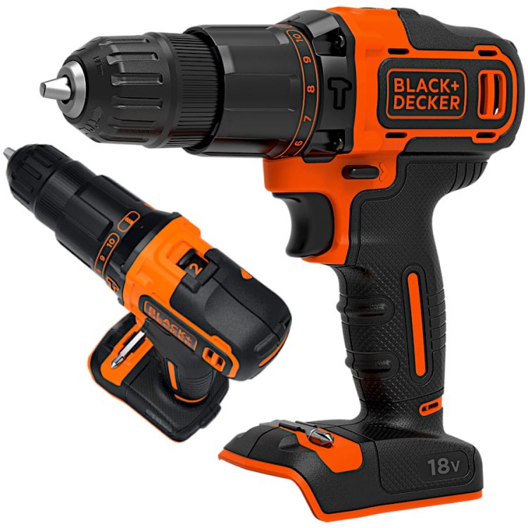 BLACK DECKER BCD700N Wiertarko-wkrętarka z udarem 18V