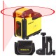 STANLEY CROSS 360 Laser liniowy krzyżowy 20m czerwony + akcesoria
