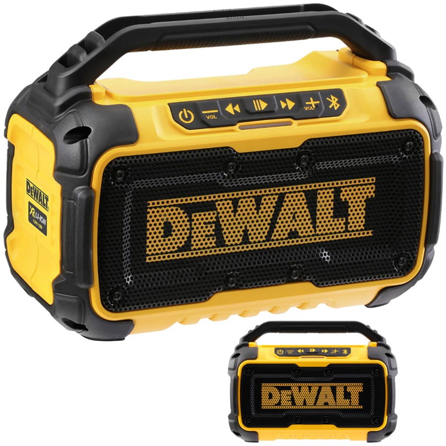 DEWALT DCR011 Radio budowlane akumulatorowe XR 12/14,4/18V