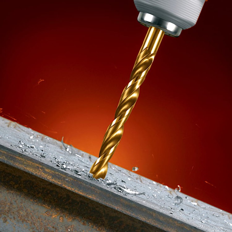 Zastosowanie wiertła do metalu DEWALT DT5038