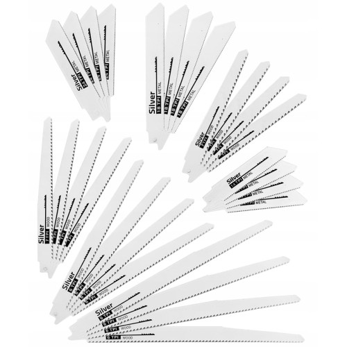 Zestaw brzeszczotów do drewna i metalu