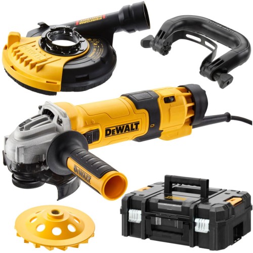 DEWALT DWE4257KT Szlifierka kątowa 125mm 1500W + osłona i tarcza