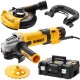 DEWALT DWE4257KT Szlifierka kątowa 125mm 1500W + osłona i tarcza