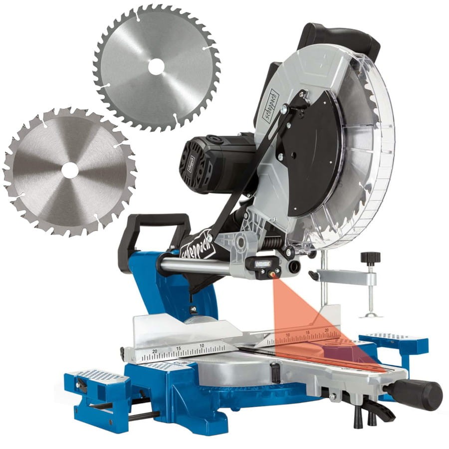 SCHEPPACH HM140L Ukośnica przesuwna 2000W + 2 Tarcze