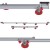 RUBI 18910 Zestaw do przenoszenia płyt SLIM EASY TRANS