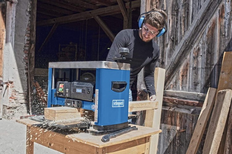 Zastosowanie strugarko-grubościówki SCHEPPACH PLM1800