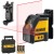 DeWALT DW088K Laser krzyżowy czerwony w walizce + akcesoria