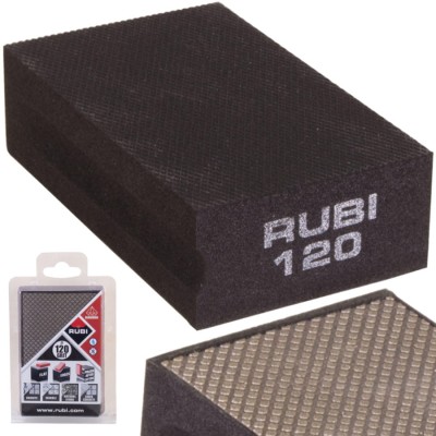 RUBI 61975 bloczek gąbka do polerowania gradacja 120