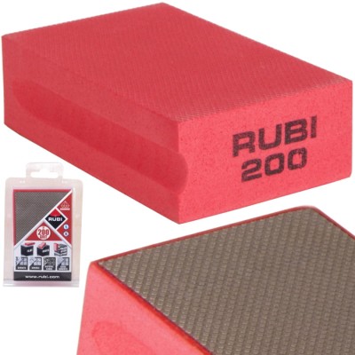 RUBI 61976 bloczek gąbka do polerowania gradacja 200