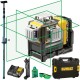 DeWalt DCE089D1G laser krzyżowy akumulatorowy 10,8V zielony + tyczka GT-320