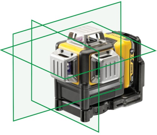 DEWALT DCE089D1G Laser krzyżowy akumulatorowy 10,8V zielony