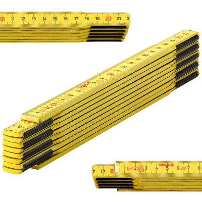 SOLA HG 2/10 drewniana miara składana 2 m