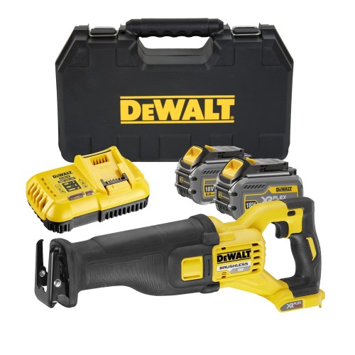 DEWALT DCS388T2 pilarka szablowa akumulatorowa FlexVolt + 2 x 6 Ah