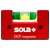 SOLA 01621201 Poziomica kompaktowa GO! MAGNETIC CLIP