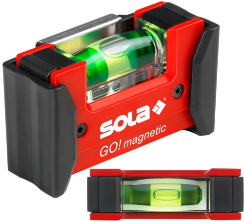 SOLA Poziomica kompaktowa GO! MAGNETIC CLIP