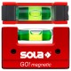 SOLA Poziomica kompaktowa GO! MAGNETIC