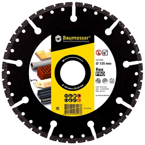 Tarcza diamentowa BAUMESSER 910315547010