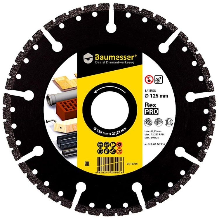 Tarcza diamentowa BAUMESSER 910315547010