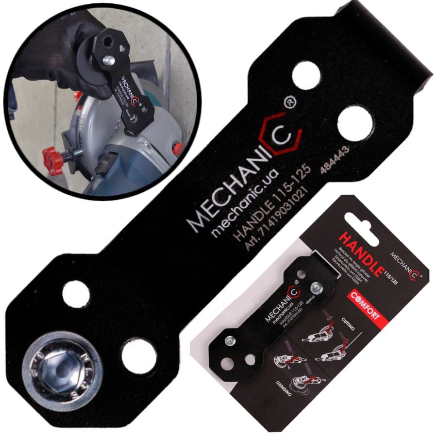 MECHANIC Uchwyt do szlifierki kątowej 115-125mm Handle