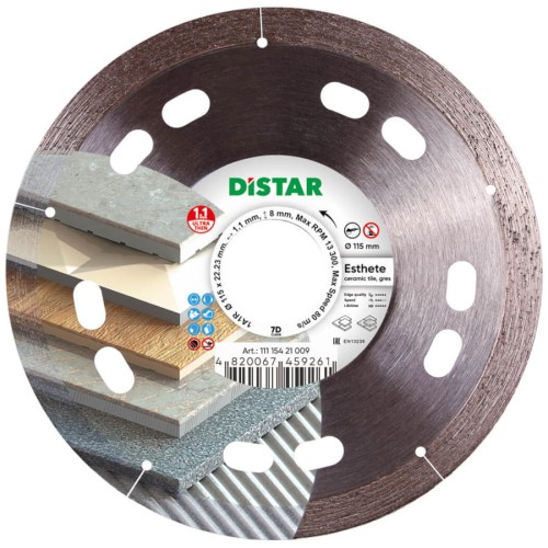 DISTAR Tarcza diamentowa 115x22.23mmmm Esthete do ceramiki