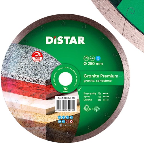 DISTAR Tarcza diamentowa GRANITE PREMIUM 250x25.4mm