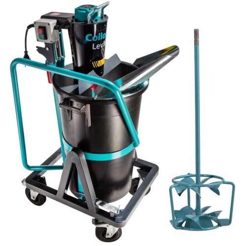 COLLOMIX Mieszarka mobilna 1600W LevMix z mieszadłem VLX 160 HF