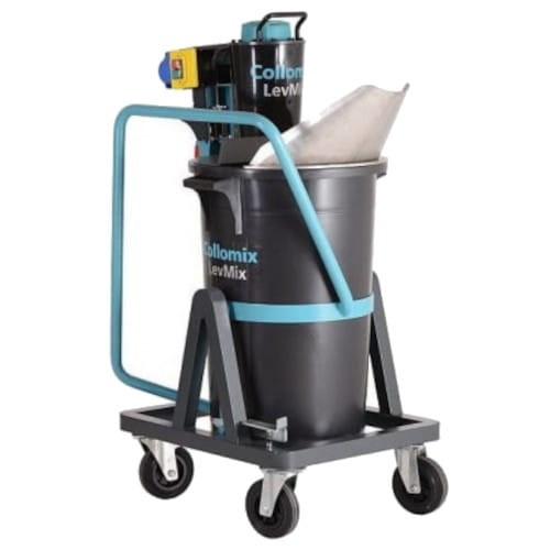 COLLOMIX 37102 Mieszarka mobilna 1600W LevMix z mieszadłem VLX 160 HF