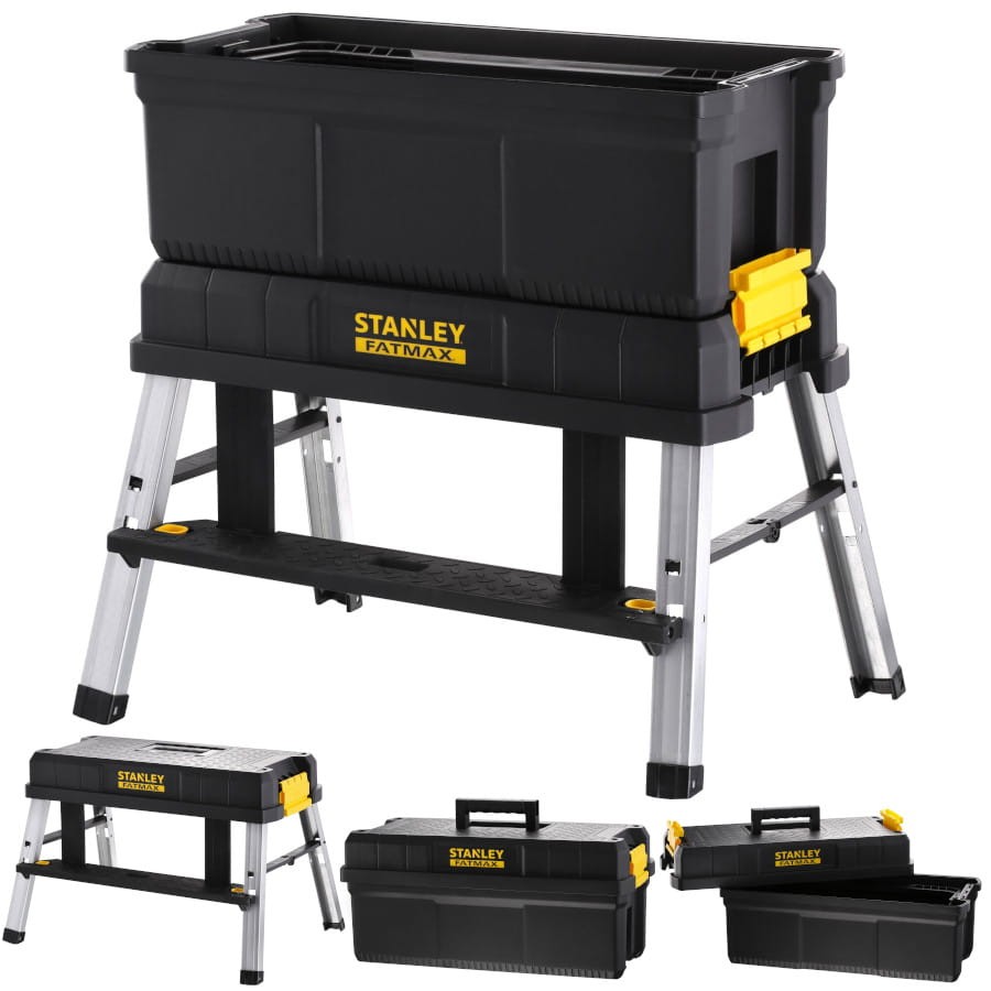 STANLEY FMST81083 Skrzynia narzędziowa z rozkładanym stołkiem 3in1