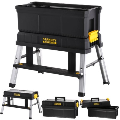 STANLEY FMST81083 Skrzynia narzędziowa z rozkładanym stołkiem 3in1