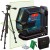 BOSCH GLL 2-15 G Laser krzyżowy zielony + statyw bosch BT-150