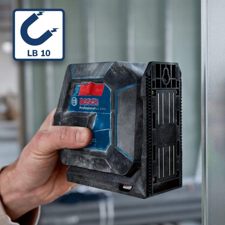 BOSCH GLL 2-15 G Laser krzyżowy zielony