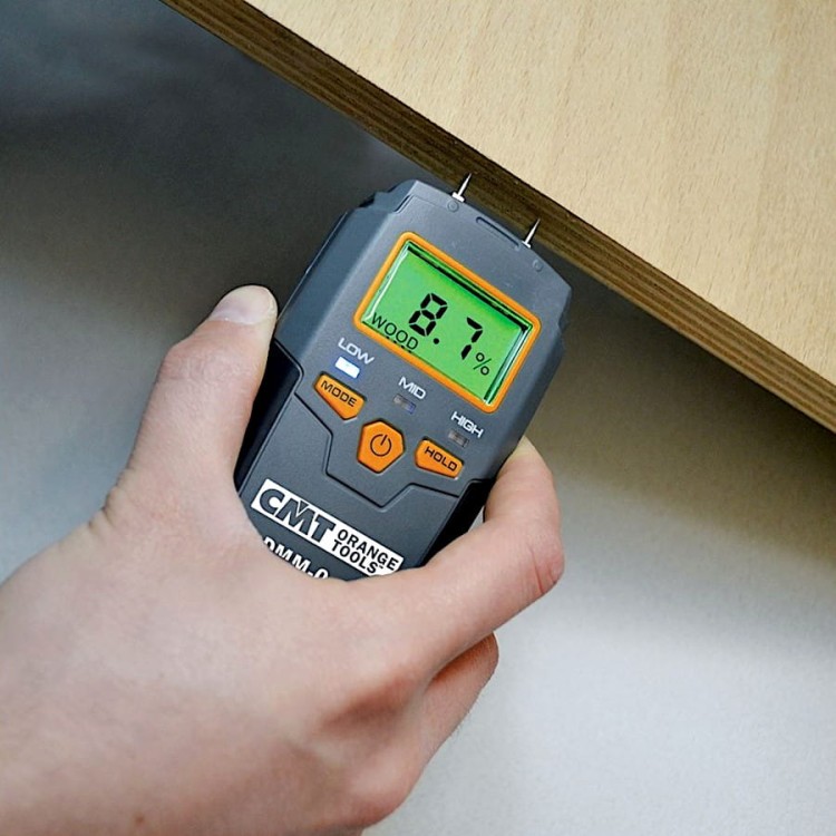 Zastosowanie cyfrowego miernika wilgotności CMT DMM-001