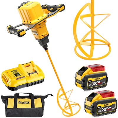 DEWALT DCD240X2 Mieszarka akumulatorowa 54V XR FLEXVOLT + 2x 9.0Ah