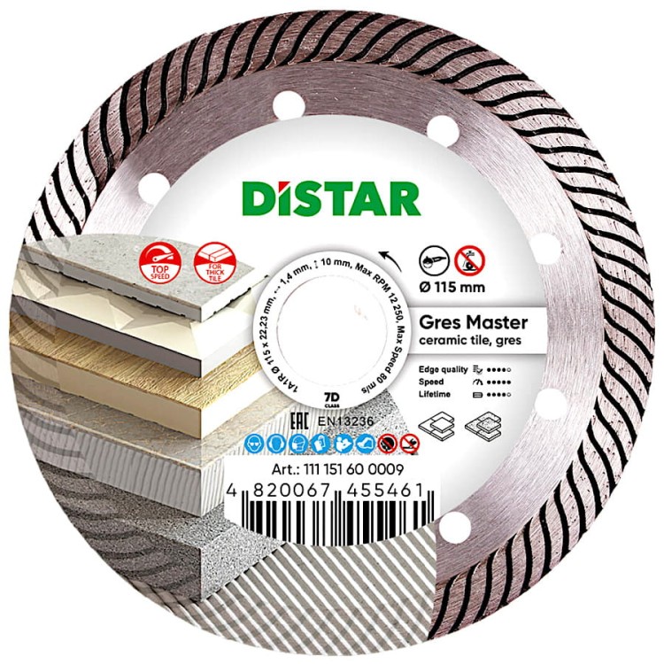 Tarcza diamentowa DISTAR Gres Master