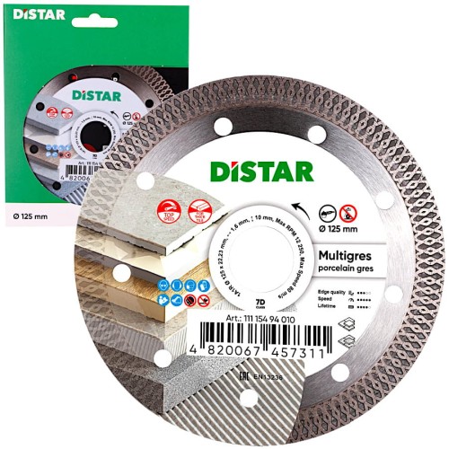 DISTAR 11115494010 Tarcza diamentowa Multigres 125x22.23mm