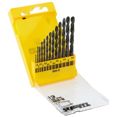 DEWALT Zestaw wierteł do metalu HSS-R