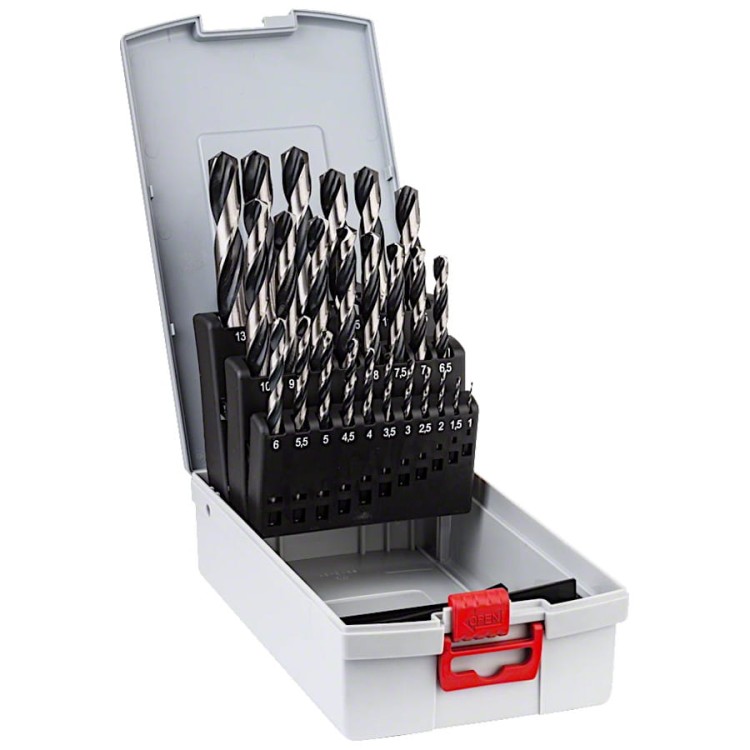BOSCH Zestaw wierteł do metalu 1-13mm