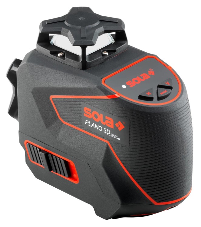 SOLA Laser krzyżowy PLANO 3D GREEN 360°