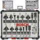 BOSCH Zestaw frezów profilowych do drewna 15szt 6mm
