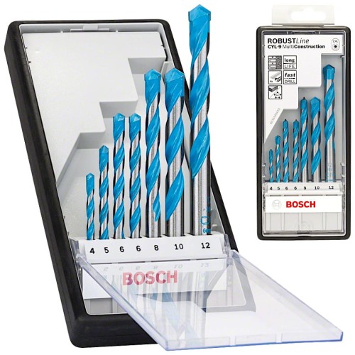 BOSCH 2607010543 Zestaw wierteł wielozadaniowych 4-12mm 7szt.