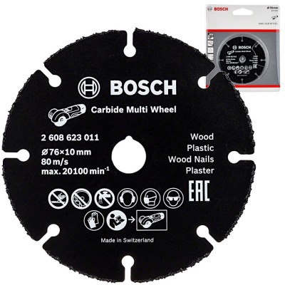 BOSCH Tarcza tnąca Carbide Multi Wheel 76x10mm