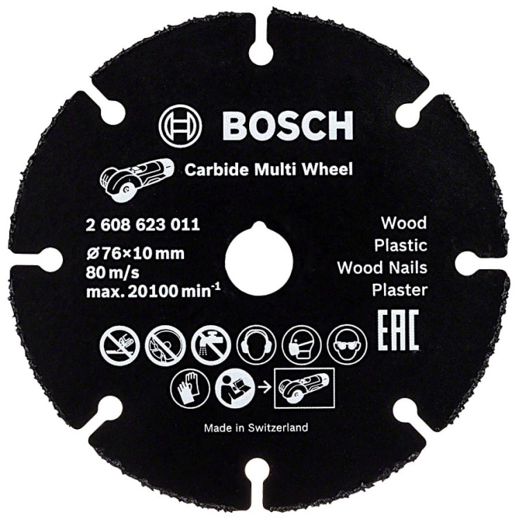 BOSCH Tarcza tnąca Carbide Multi Wheel