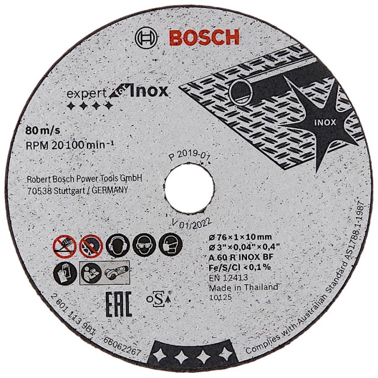 BOSCH EXPERT tarcza do cięcia metalu 2608601520 76x10mm