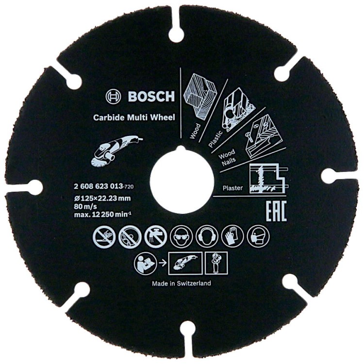 BOSCH Tarcza tnąca Carbide Multi Wheel
